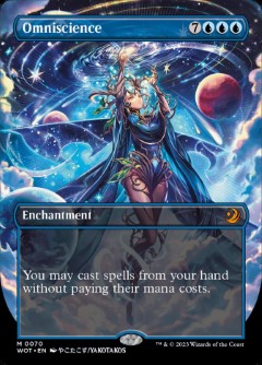 Omniscience Wilds of Eldraine- Enchanting Tales Anime Bordless